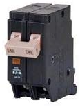 Pack of 5 Eaton CHF240 40Amp 2Pole 120/240VAC Plug-In Circuit Breaker