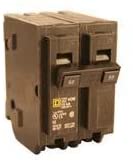 SQUARE D HOM280 HOM 80a Circuit Breaker