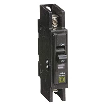 SQUARE D BY SCHNEIDER ELECTRIC QOU130 CIRCUIT BREAKER, THERMAL MAG, 1P, 30A