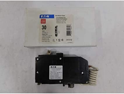 Eaton CHFGF130 30A, 1P, 120V, 10 kAIC, Type CH Ground Fault CB