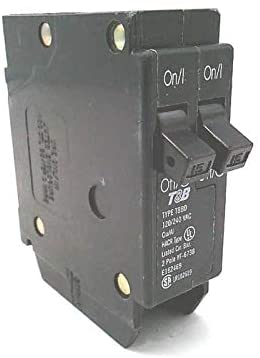 THOMAS & BETTS ABB TBBD1515 15 AMP, Type TBBD, Circuit Breaker, Discontinued by Manufacturer, 120/240VAC, 2 Pole