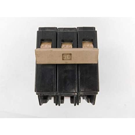 Eaton CH350 Plug-On Mount Type CH Circuit Breaker 3-Pole 50 Amp 240 Volt AC