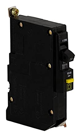 Square D - QOB120GFI - Bolt On Circuit Breaker, 20 Amps, Number of Poles: 1, 120VAC AC Voltage Rating