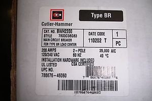 Challenger Westinghouse Cutler Hammer BWH2100,150, 200 Amp Main Circuit Breaker