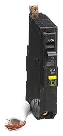 Square D - QOB130GFI - Bolt On Circuit Breaker, 30 Amps, Number of Poles: 1, 120VAC AC Voltage Rating