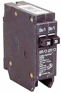 Tandem Duplex Single Pole Circuit Breaker (BD3030)