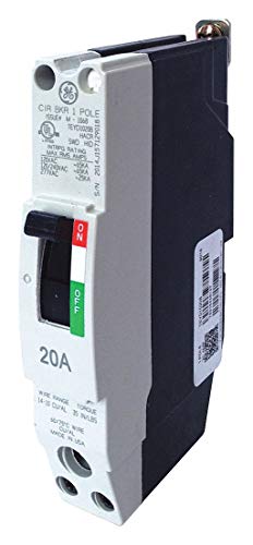 GE Circuit Breaker, 70 Amps, Number of Poles: 1, 277VAC AC Voltage Rating