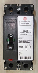 General Electric TMQV22200MM 200 amp GE Main Circuit Breaker