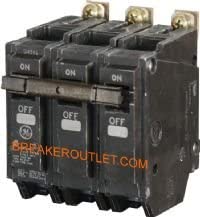 THQB32015, 3 Pole Bolt on General Electric Circuit Breaker