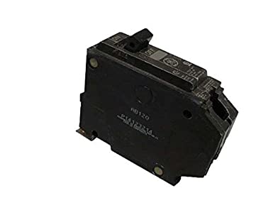 GE Distribution TXQB1115 Miniature Circuit Breaker 15 Amp 120 Volt AC 120/240 Volt AC 1-Pole Bolt-On Mount