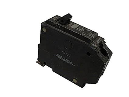 GE Distribution TXQB1115 Miniature Circuit Breaker 15 Amp 120 Volt AC 120/240 Volt AC 1-Pole Bolt-On Mount