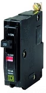 Square D Amp Single Circuit Pole Breaker(QOB120) by HD SUPPLY