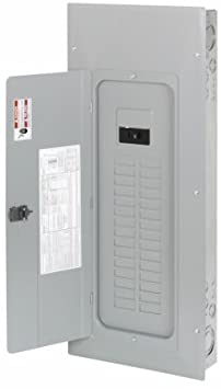 Eaton BR3030B100 1-Phase 3 Wire Main Circuit Breaker Load Center 30 Circuits 120/240 Volt AC 100 Amp NEMA 1