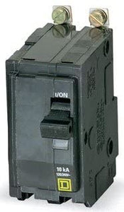 Square D Bolt-On Circuit Breaker, 15 Amp, QOB215