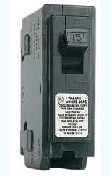 Square D Circuit Breaker, 15 Amp, 1-Pole, HOM115 by Square D