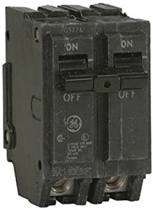 Connecticut Electric General Electric THQL2160 Circuit Breaker, 2-Pole 60-Amp Thick Series, black,gray