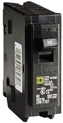 Square D by Schneider Electric HOM130CP Homeline 30 Amp Single-Pole Circuit Breaker