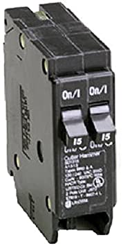 Eaton Corporation Bd3030 Single Pole Tandem Circuit Breaker, 120V, 15-Amp