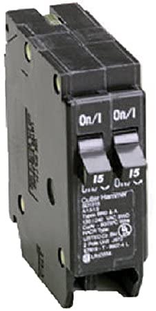 Eaton Corporation Bd3030 Single Pole Tandem Circuit Breaker, 120V, 15-Amp