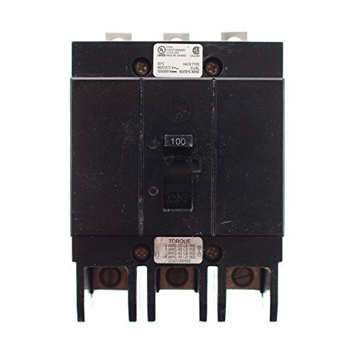 Cutler Hammer GHB3100 100Amp 3 Pole Circuit Breaker