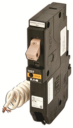 Eaton CHFEP120 Breaker, 20A, 1P, 120/240V, 10 kAIC,CH Equipment Protector W/Flag