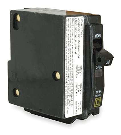 1P Shunt Trip Plug in Circuit Breaker 15A 120VAC
