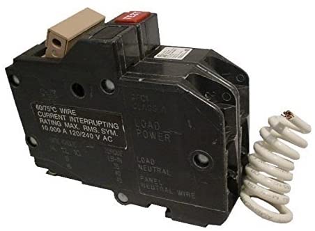 Eaton - CH220GF - 20-Amp 1-1/2 in. Double-Pole GFCI Circuit Breaker