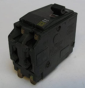 Thermal Magnetic Circuit Breaker, Miniature, QO Series, 240 VAC, 48 VDC, 50 A, 2 Pole, Plug On