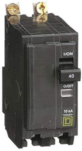 2P Standard Bolt On Circuit Breaker 40A 120/240VAC