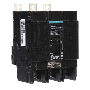 Circuit Breaker, BQD, 3P, 15A, 480VAC