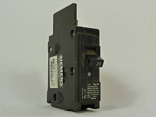 Siemens Breaker 20A 120/240V 1P BQ 1B020