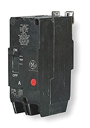 GE Bolt On Circuit Breaker, 45 Amps, Number of Poles: 2, 277/480VAC AC Voltage Rating