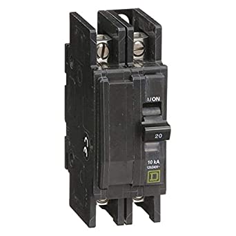 Circuit Breaker 2P 20 Amp 120/240VAC/48VDC