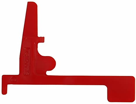 Murray ECMBR1 Main Breaker Hold Down Kit for Obsolete EQ Type Load Centers Built Prior to 2002, red