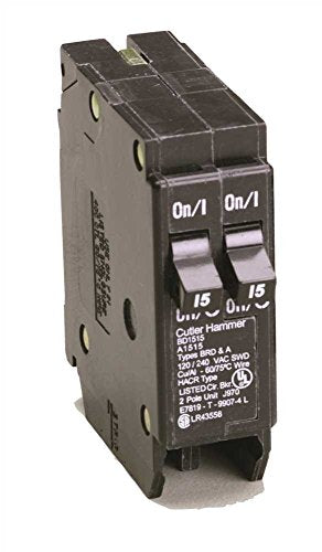 Eaton BR370 Br Series 3 Pole Breaker 70A, 3" x 3" x 3", COLOR