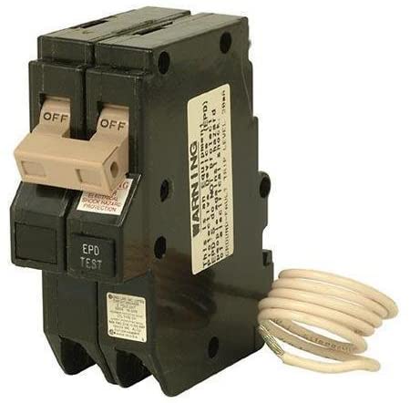 Cutler Hammer Ch250epd (or ch250gfep) ch series with ground fault equipment protection 2 Pole 50 amp Circuit Breaker