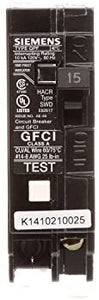 Siemens QF115 15-Amp 1 Pole 120-Volt Ground Fault Circuit Interrupter by Siemens Energy