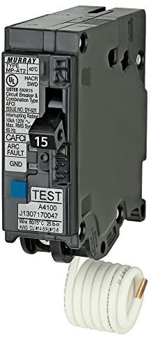 Murray MPA115AFC 15-Amp Single Pole 120-volt Plug-On Combination AFCI Breaker by Murray