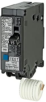 Murray MPA115AFC 15-Amp Single Pole 120-volt Plug-On Combination AFCI Breaker by Murray