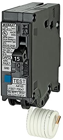 Murray MPA115AFC 15-Amp Single Pole 120-volt Plug-On Combination AFCI Breaker by Murray