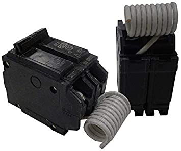 GE THQB21WY15 circuit breaker poles:(1) THERMAL MAGNETIC, (1) NON AUTOMATIC 15 AMPERE; BOX TERMINAL;USED ON AL/AQ/ALC/AQC/SPECTRA SERIES PANELBOARD; THQB MODEL Size:2 INCH W X 2 3/8 INCH D X 3 9/32 INCH H