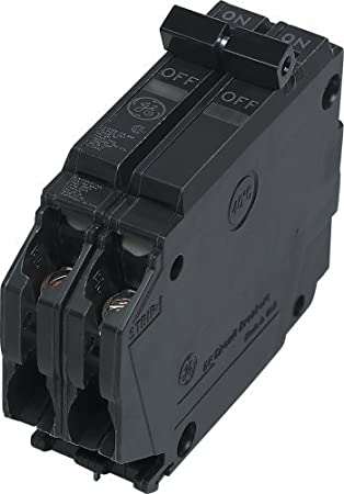 General Electric THQP250 Circuit Breaker, 2-Pole 50-Amp Thin Series by Connecticut Electric
