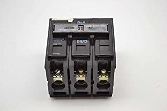 WESTINGHOUSE BR320 3P 20A AMP 240V-AC CIRCUIT BREAKER B410356