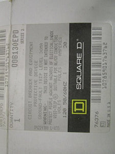 1P GFEP Bolt On Circuit Breaker 30A 120VAC