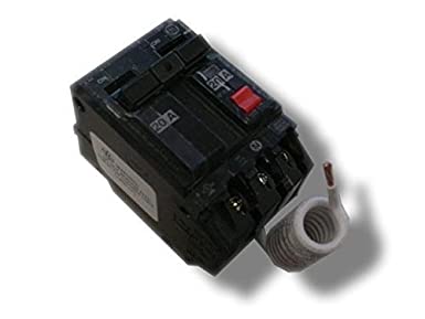 GE THQB2120GFT Bolt-On Mount Type THQB Self-Test Ground Fault Circuit Interrupter 2-Pole 20 Amp 120/240 Volt AC