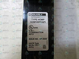 SQUARE D HOM120PCAFI CIRCUIT BREAKER 20ANEW NO BOX