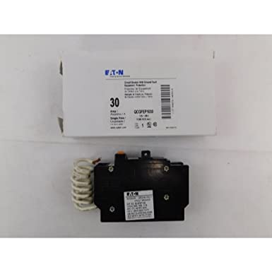 Eaton QCGFEP1030 MCB Type QCGFEP, 1Pole, 30Amp, 10KAIC