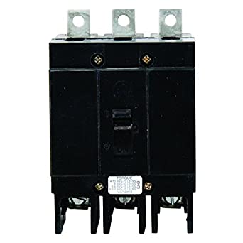 Thermal Magnetic Circuit Breaker, GHB Series, 480 VAC, 250 VDC, 15 A, 3 Pole, Panel