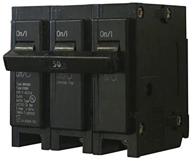 Eaton Cutler Hammer BR350 3P 50AMP 240V Circuit Breaker