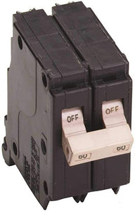 Eaton CH260 Plug-On Mount Type CH Circuit Breaker 2-Pole 60 Amp 120/240 Volt AC